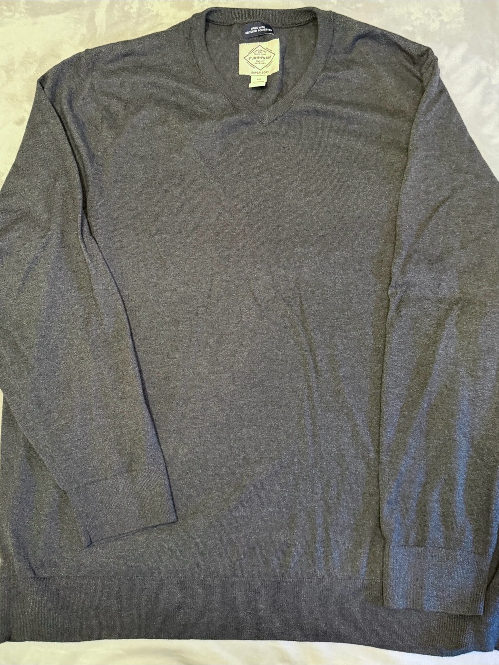 St. John's Bay Charcoal V-Neck Sweater